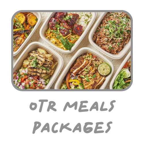 OTR Meals Package: 12 Weeks: 3 Meals/Day (6 Days Week)