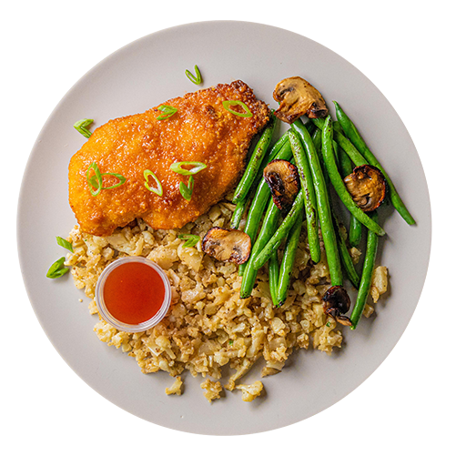 Spicy Honey Breaded Chicken Low Carb (Wed)