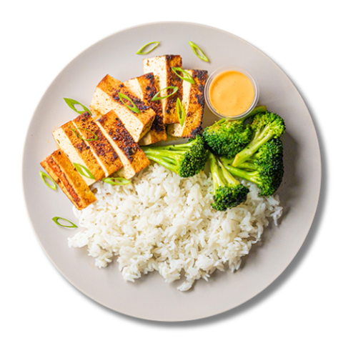 Blackened Tofu Vegetarian
