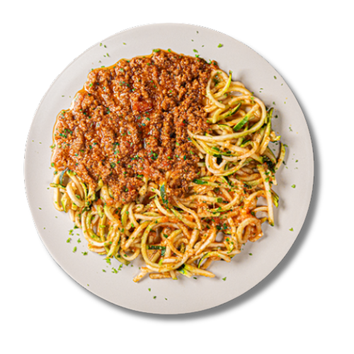 Zucchini Bolognese Low Carb