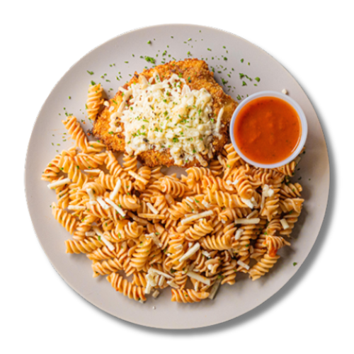Chicken Parmesan Pasta Balanced