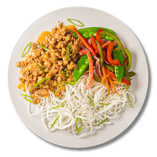 Tempeh Pad Thai Plant Based