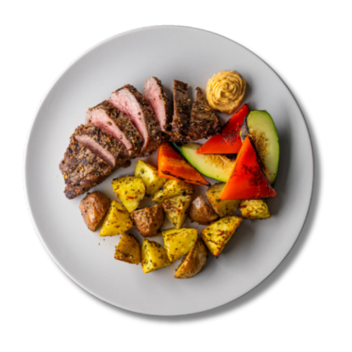 Cowboy Steak Balanced