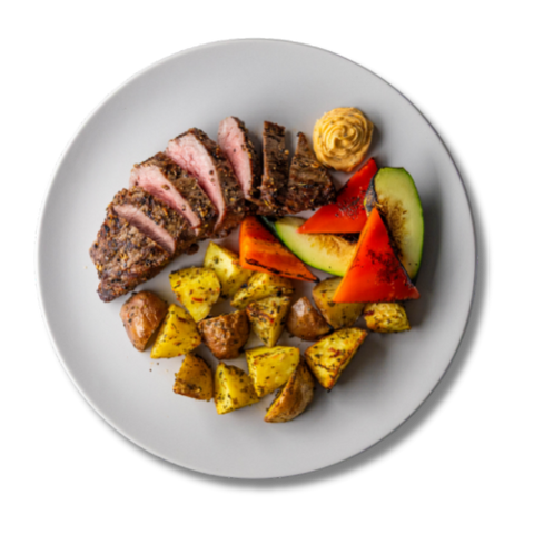Cowboy Steak Balanced