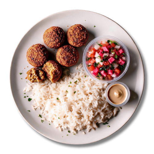 Donair Falafels Vegetarian