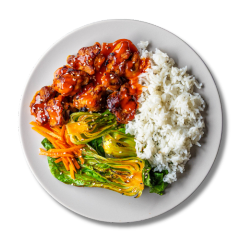 Honey Sriracha Chicken Balanced