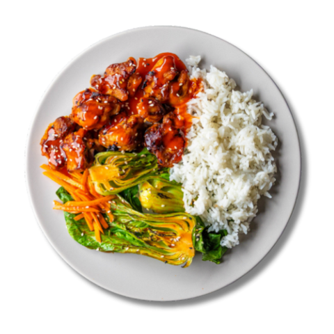 Honey Sriracha Chicken Balanced