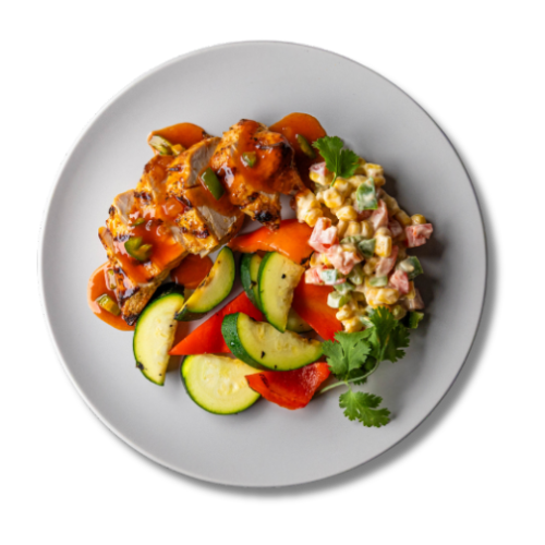Jalapeno Peach Grilled Chicken Low Carb