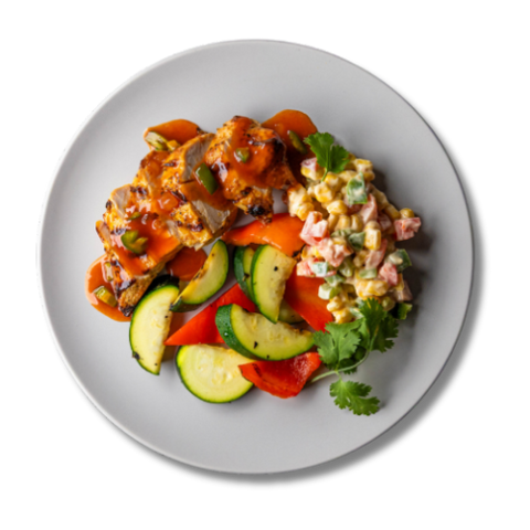 Jalapeno Peach Grilled Chicken Low Carb
