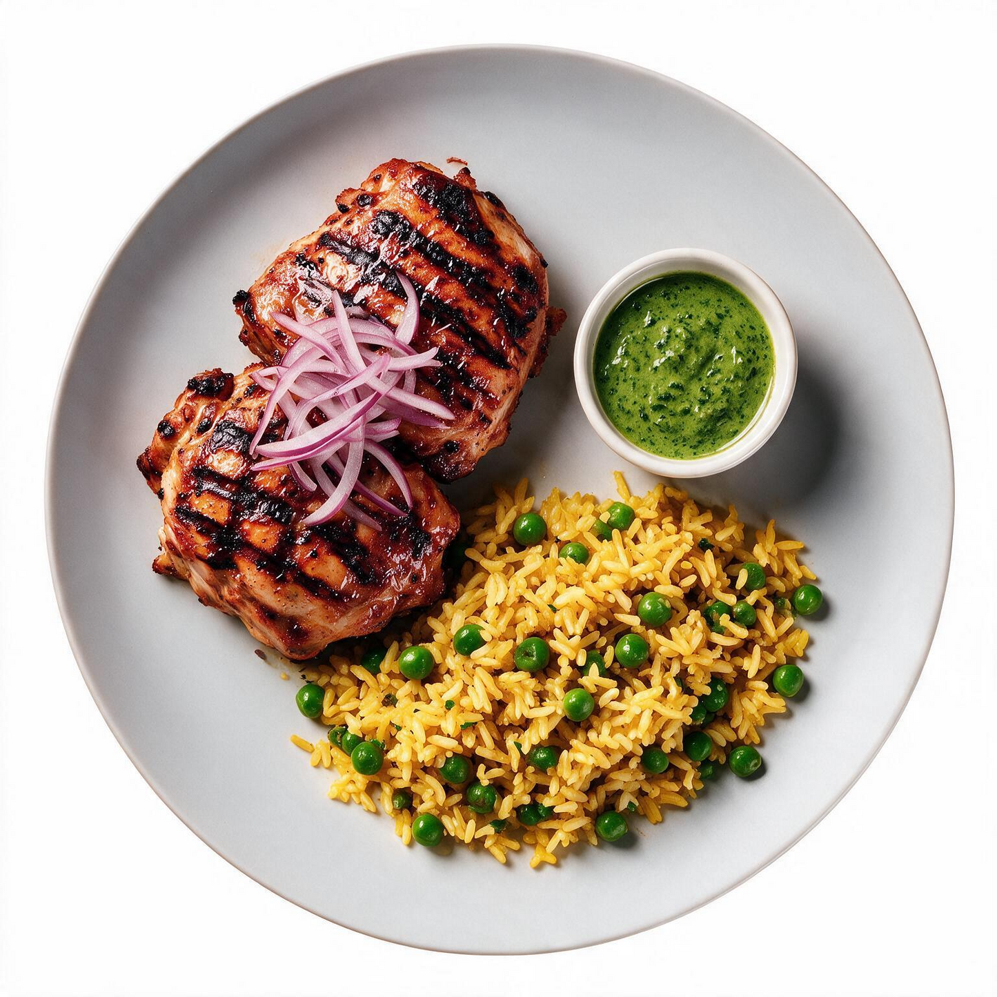 Peruvian Chicken Thighs Balanced