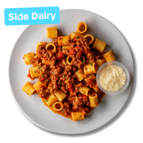 Pasta Bolognese (Side Parmesan) Balanced