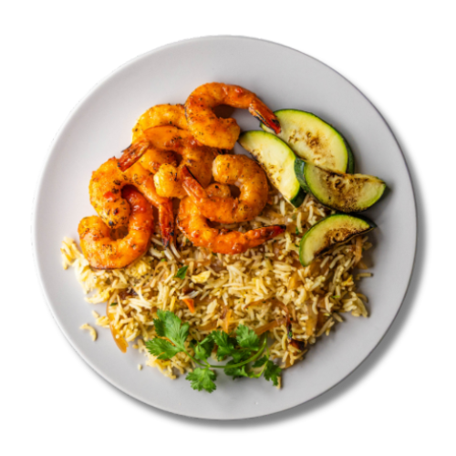 Peri Peri Shrimp Balanced