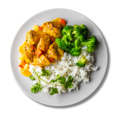 Pineapple Curry Chicken Balanced