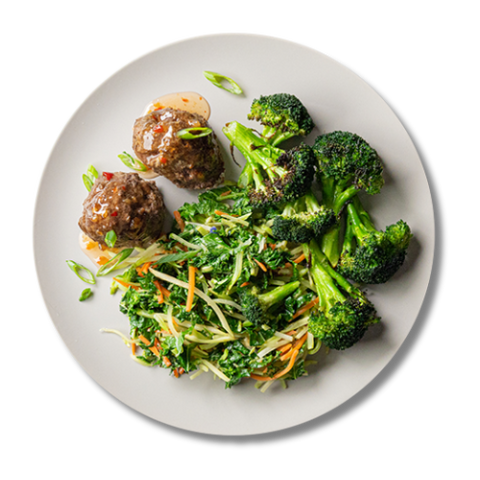 Sweet Chilli Meatballs Low Carb