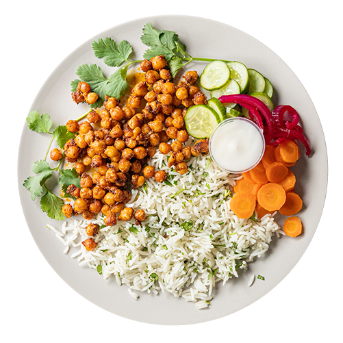 Tandoori Chickpeas Plant Based