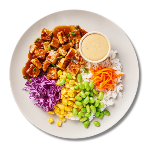 Tofu Poke Plant Based