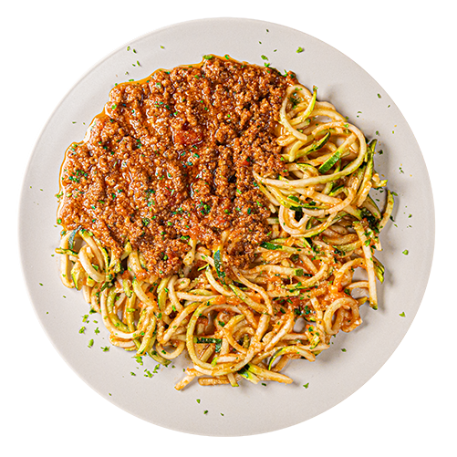 Zucchini Bolognese Low Carb