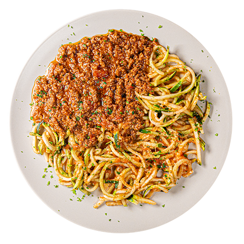 Zucchini Bolognese Low Carb