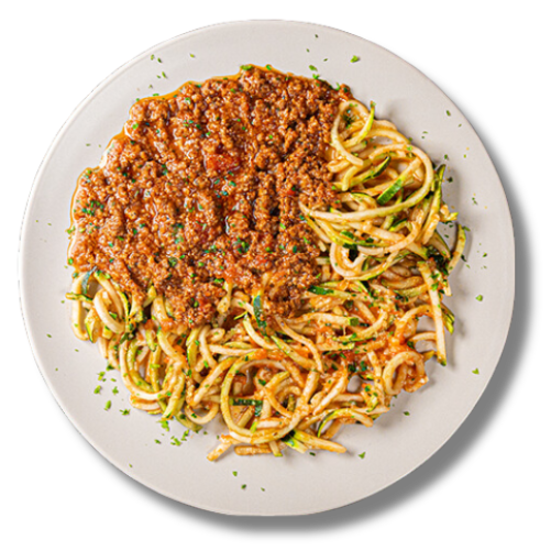 Zucchini Bolognese Low Carb