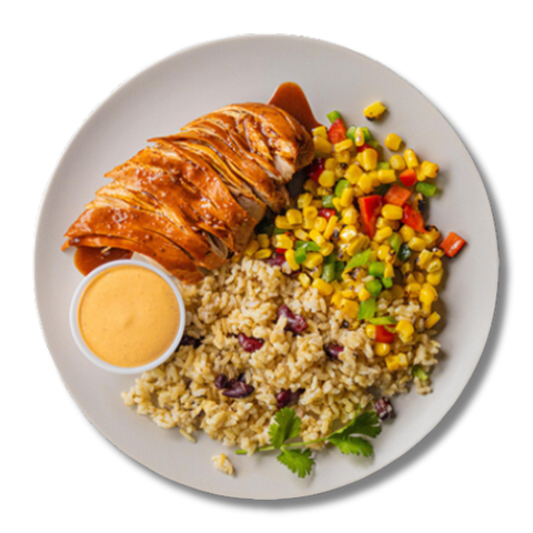 Chicken Burrito Balanced