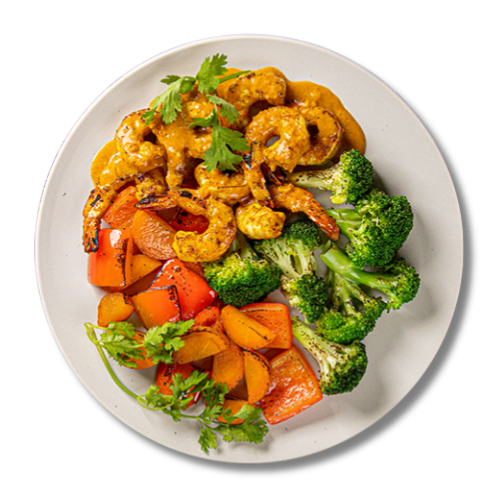 Butter Curry Shrimp Low Carb