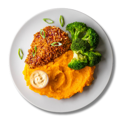 Cajun Fried Chicken Balanced