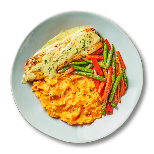 Herbed Butter Salmon Low Carb