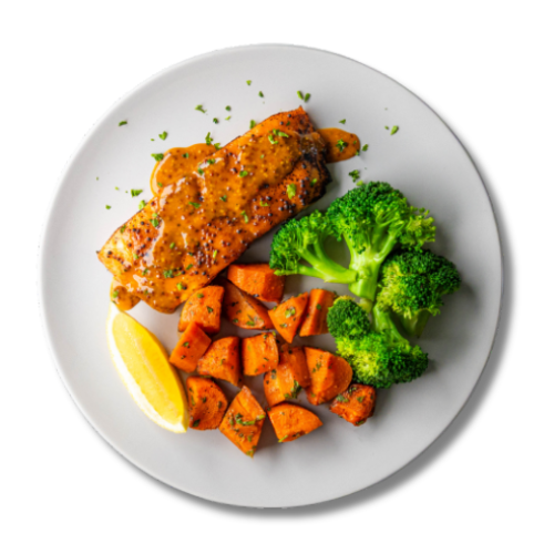 Honey Mustard Salmon Low Carb