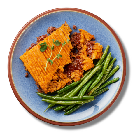 Creamy Carrot Shepherds Pie Low Carb