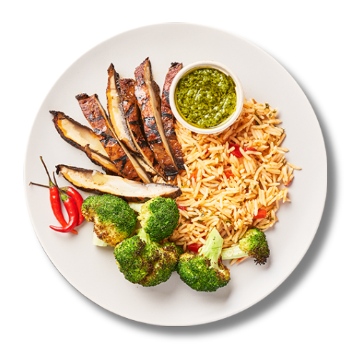 Chimichurri Mushroom Plant Based