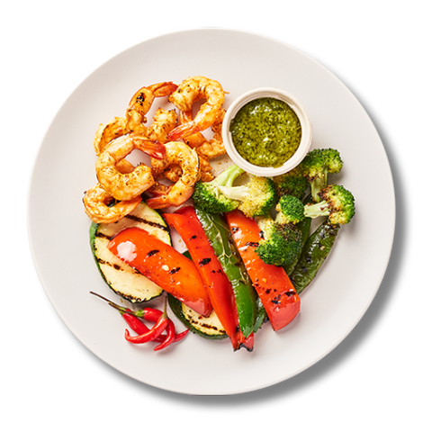 Chimichurri Shrimp Low Carb