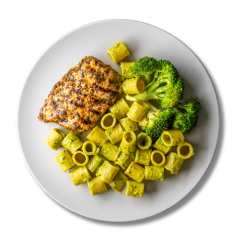 Pesto Chicken Balanced