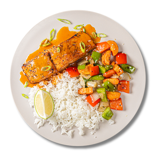 Thai Curry Salmon Low Carb