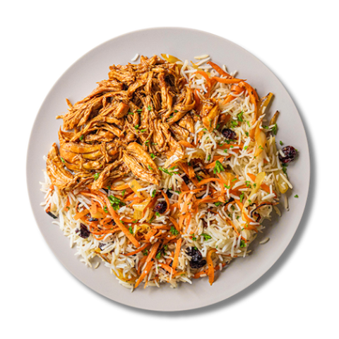 Saffron Chicken Pilaf Balanced
