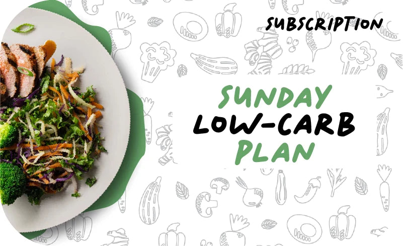 6 Meal's | Low Carb Subscription Plan | Sunday - 4 Chicken 2 Beef