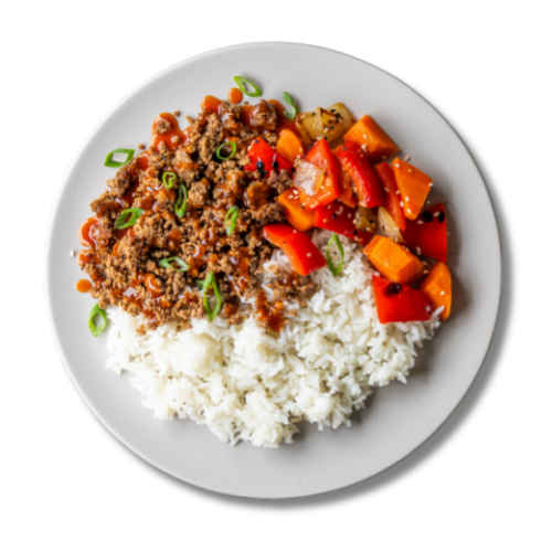 Sweet Ginger Beef Balanced