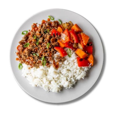 Sweet Ginger Beef Balanced