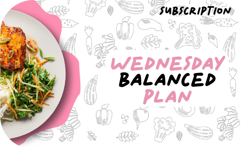 6 Meal's | Balanced Subscription Plan | Wednesday - 4 Chicken & 2 Beef