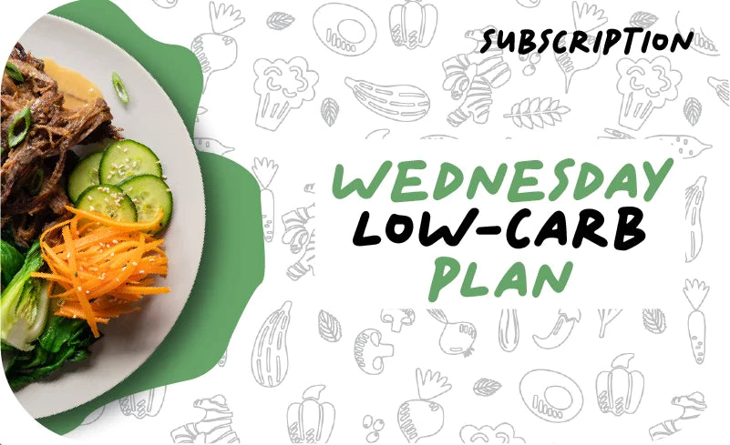 6 Meal's | Low Carb Subscription Plan | Wednesday - 4 Chicken 2 Beef