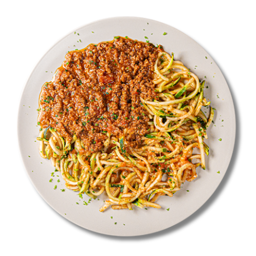Zucchini Bolognese Low Carb